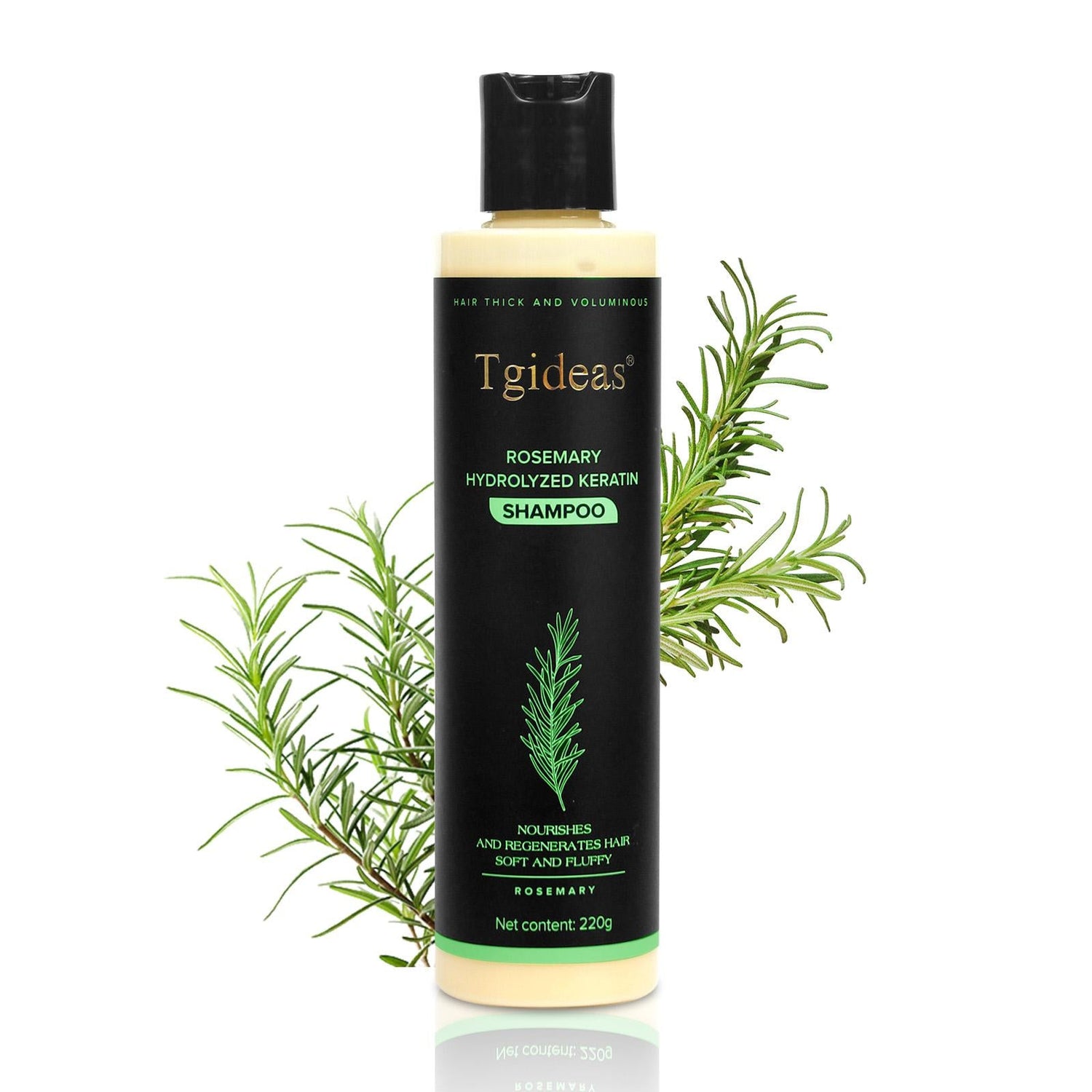 Tgideas Rosemary ShampooHair Growth & Anti-Dandruff Scalp Treatment 2 Bottles